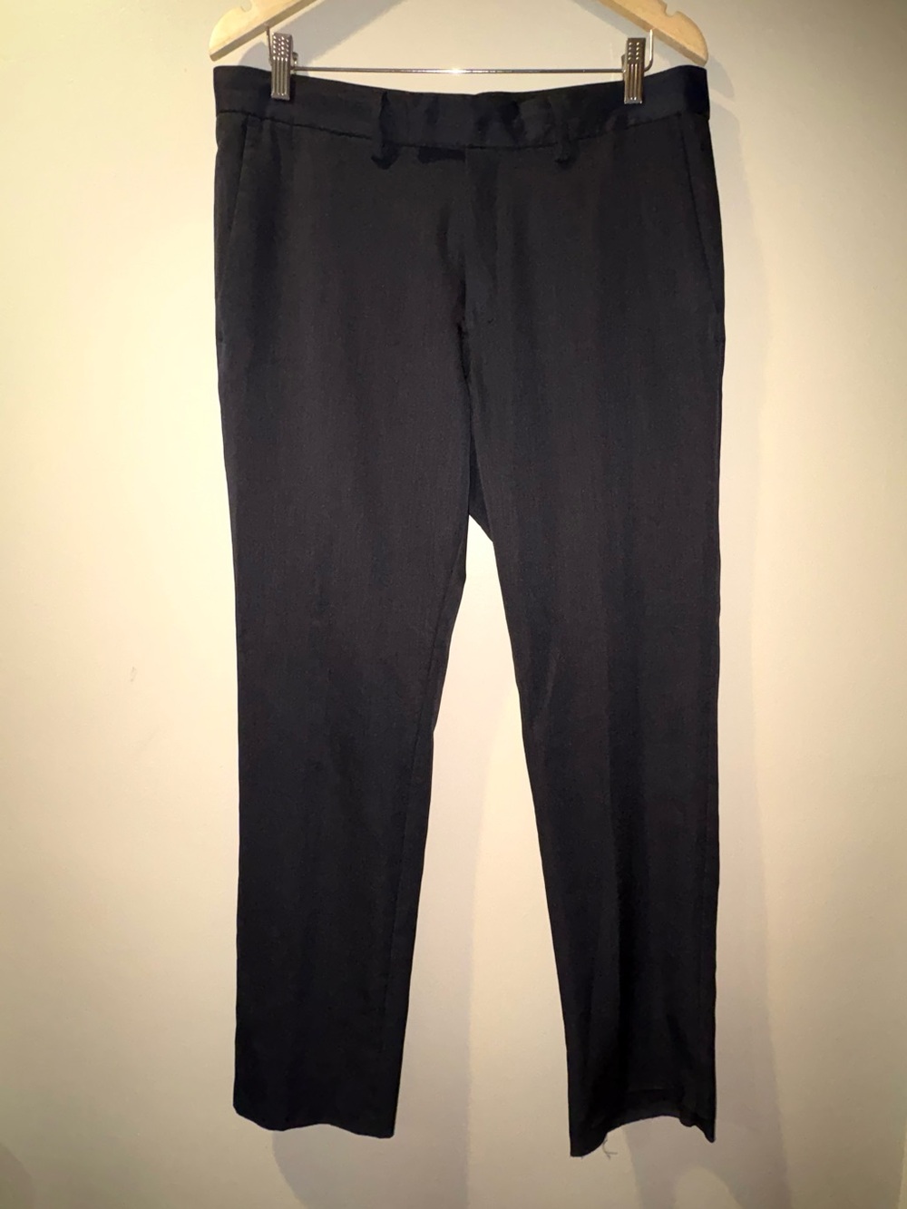 Kenneth Cole Reaction Urban Heather Men’s Black Dress Pants 34x32